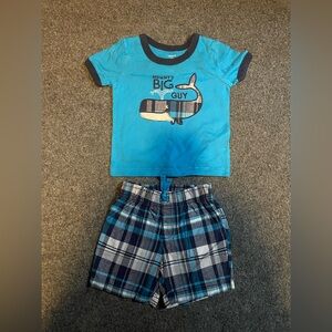 Carter's Blue Whale matching set